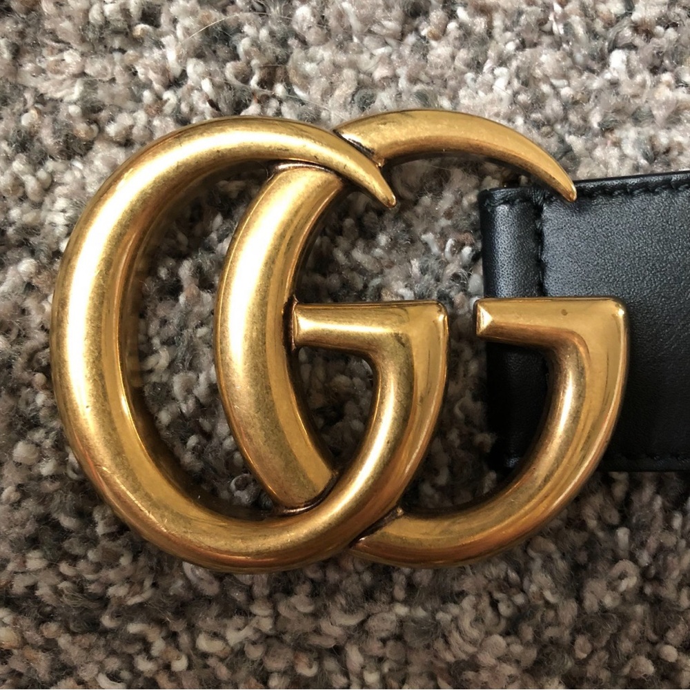 Gucci - GG MARMONT WIDE BELT